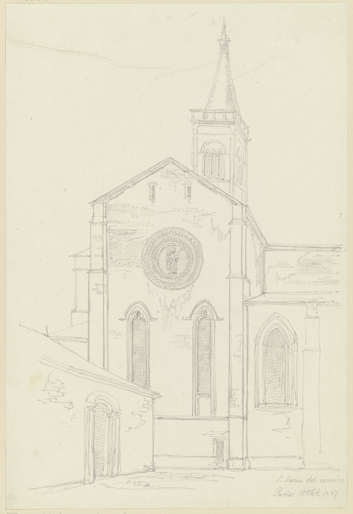 S. Maria del Carmine in Pavia, Friedrich Maximilian Hessemer