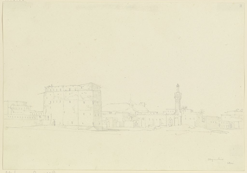 Gebäudeensemble in Alexandria, Friedrich Maximilian Hessemer