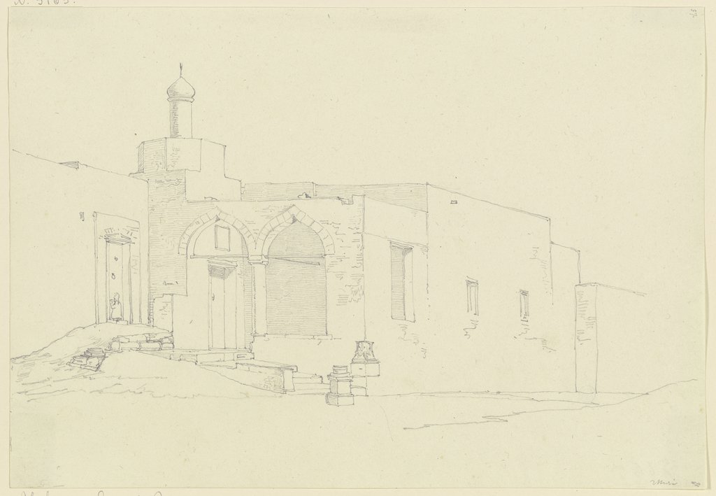 Small Egyptian mosque, Friedrich Maximilian Hessemer
