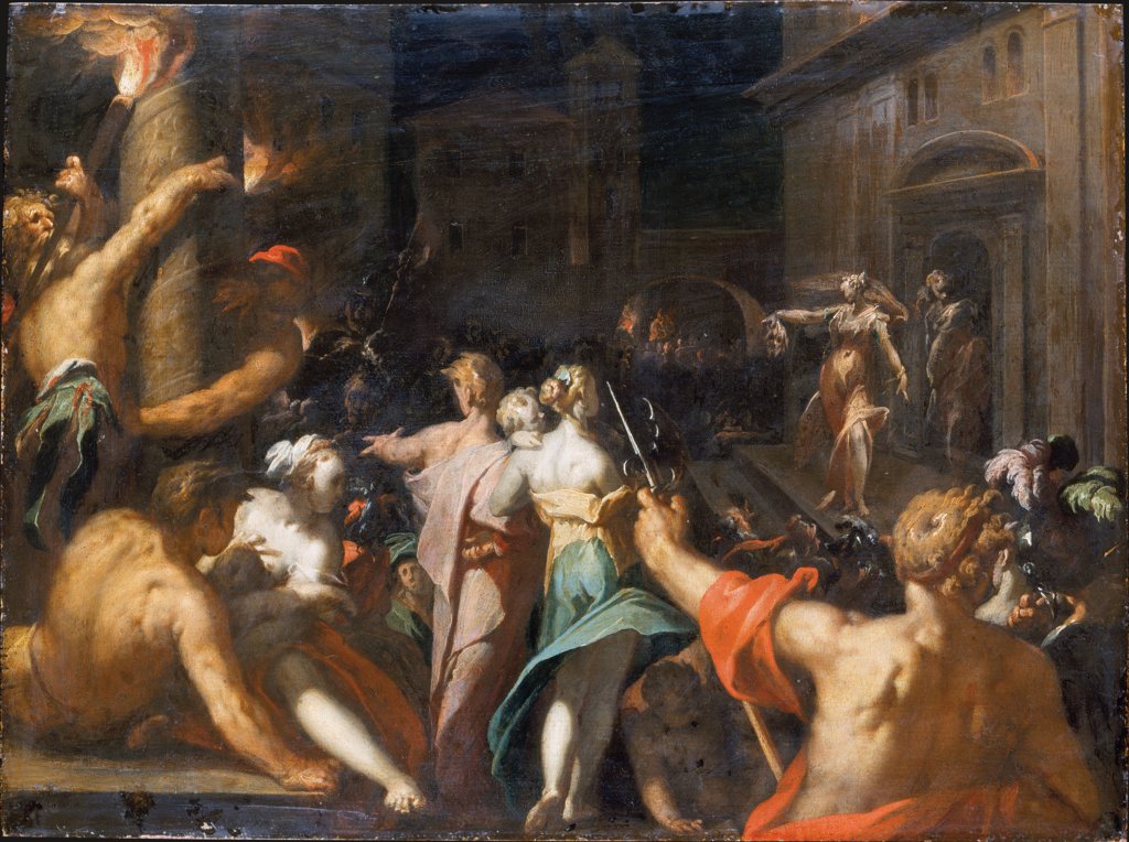 Judith Displays the Head of Holofernes, Abraham Bloemaert