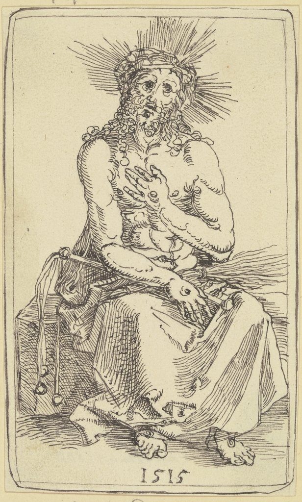 Schmerzensmann, Clemens Aloys Hohwiesner, nach Albrecht Dürer