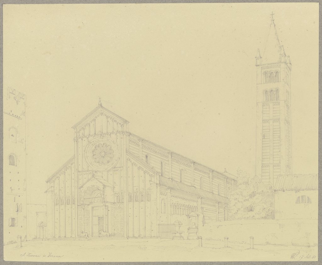 San Zeno in Verona, Friedrich Wilhelm Ludwig