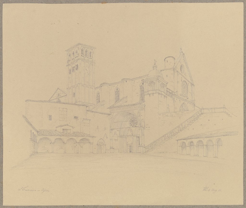 S. Francesco in Assisi, Friedrich Wilhelm Ludwig