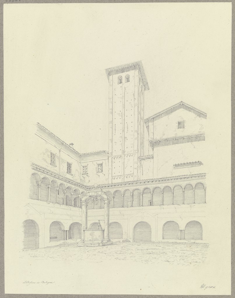 Der Kreuzgang von S. Stefano in Bologna, Friedrich Wilhelm Ludwig