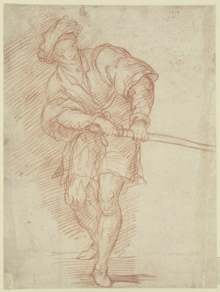 Junger Mann, der das Schwert zieht, Andrea del Sarto;   ?