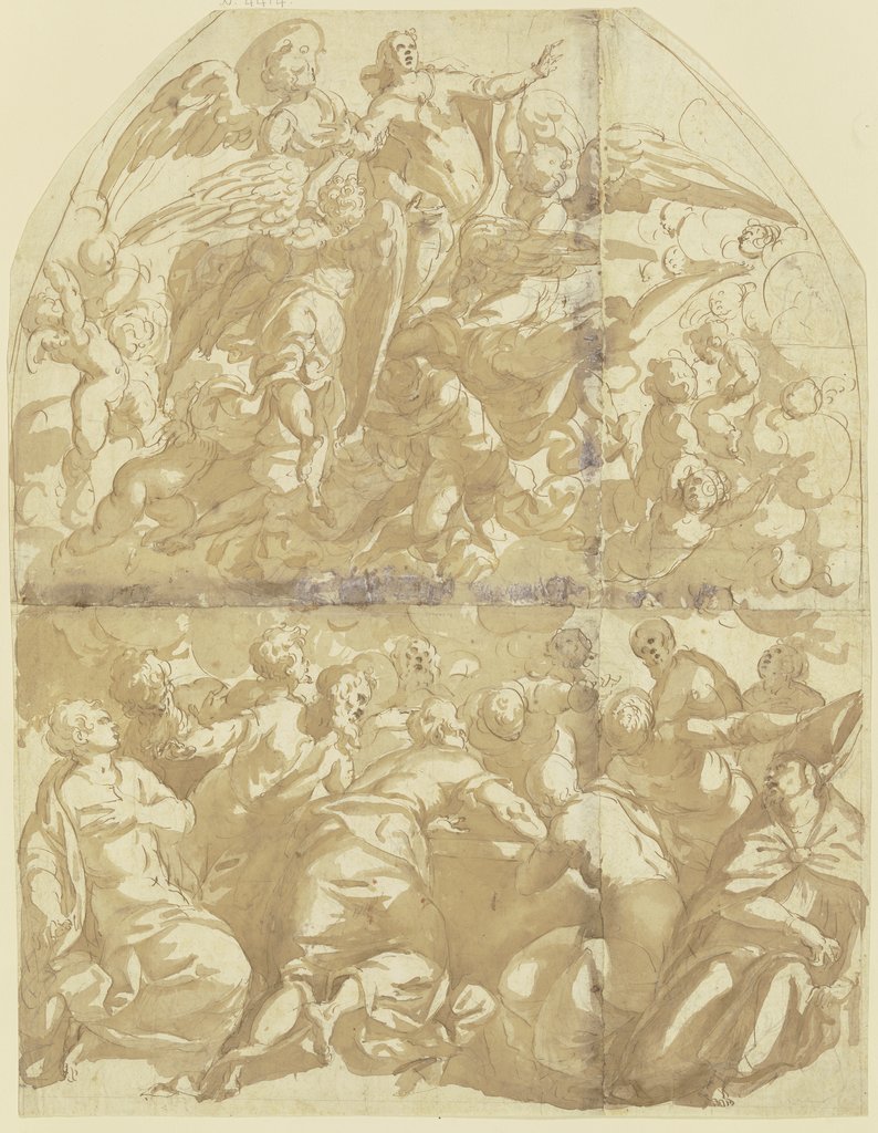 Assumption of Mary, Italian, 16th century, after Tintoretto