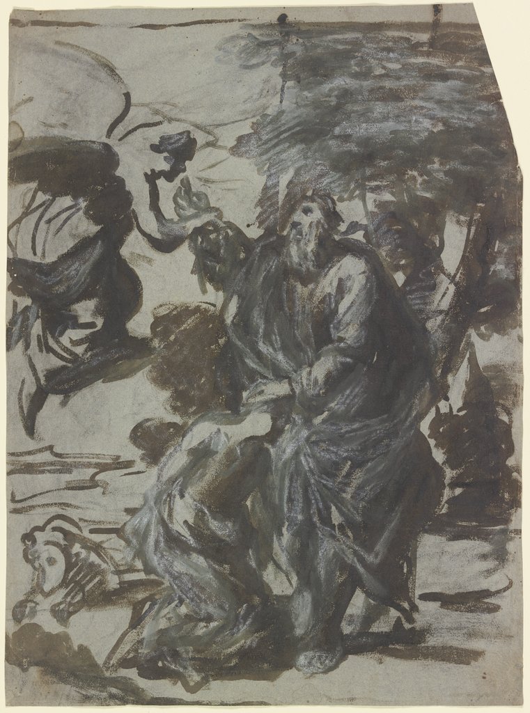 Abraham opfert Isaak, Tintoretto;   ?