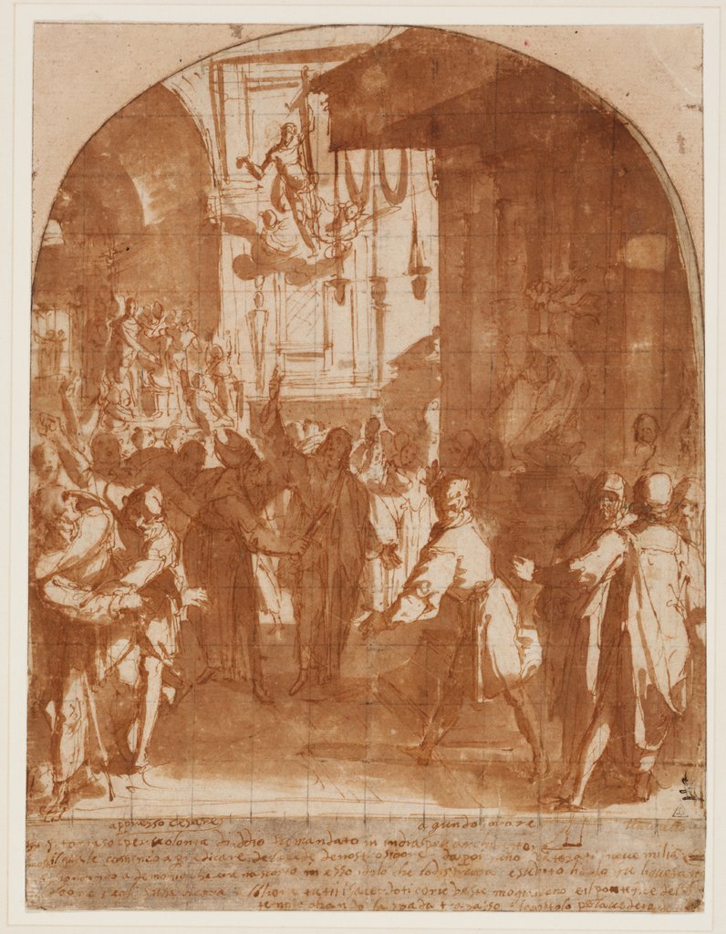 Das Martyrium des Apostels Thomas, Bernardino Poccetti