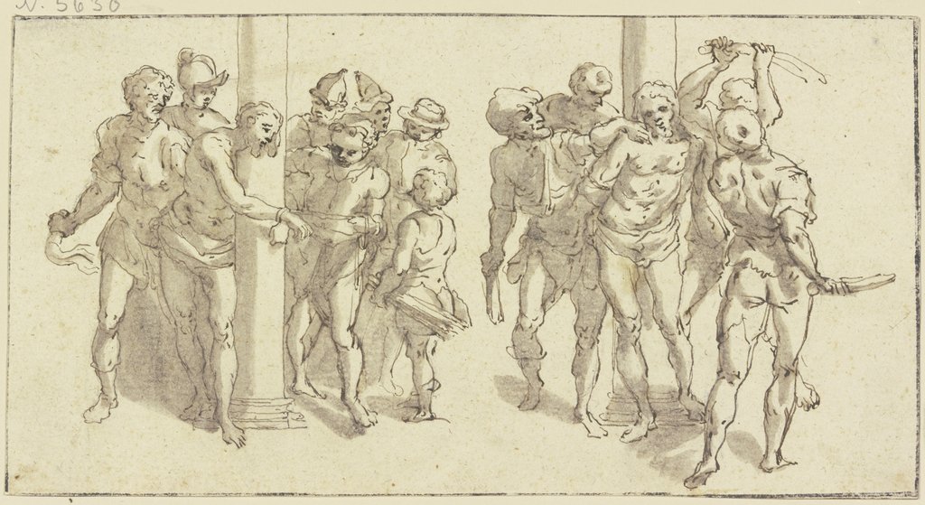 Geißelung Christi, Italienisch, 16. Jahrhundert