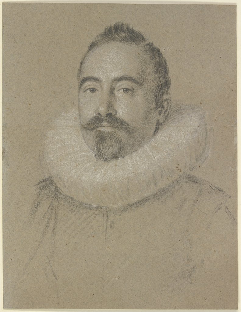 Bildnis eines Mannes mit Halskrause, Ottavio Leoni;   ?