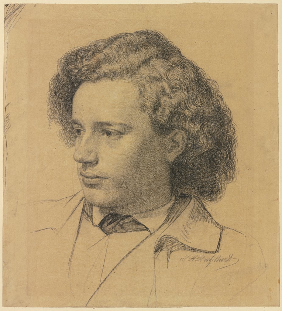 Bildnis des Malers Albert Hendschel, Johann Heinrich Hasselhorst