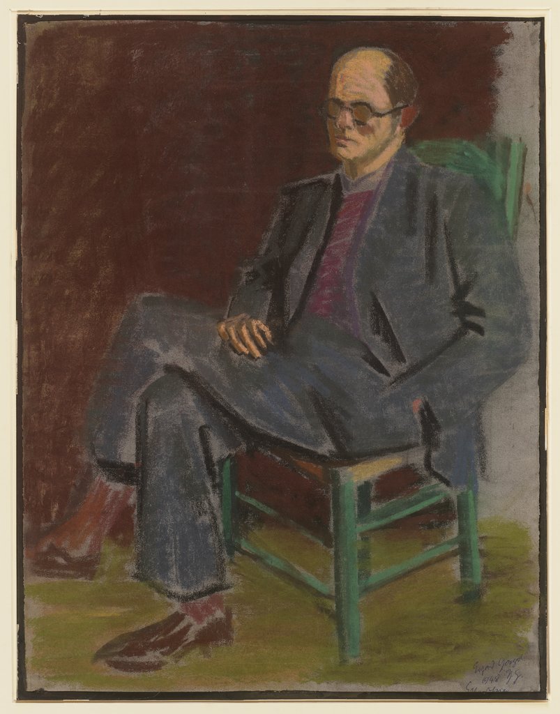 Portrait of Erhard Göpel, Theo Garve