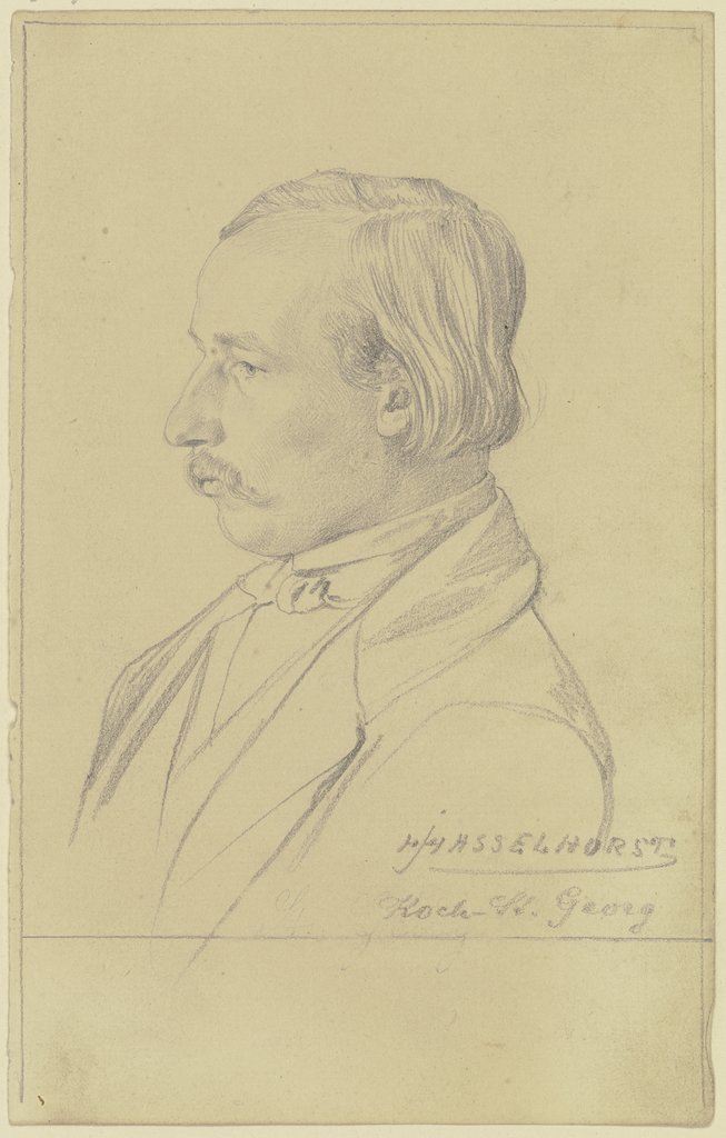 Portrait of Mr Koch, Johann Heinrich Hasselhorst