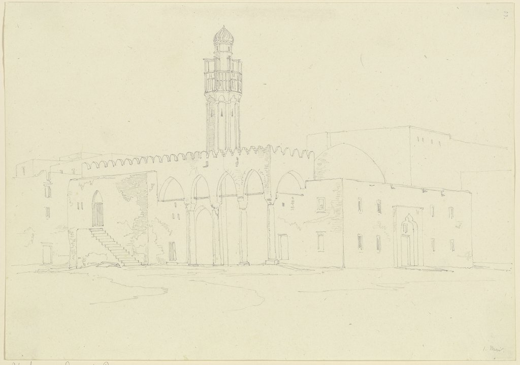 Ägyptische Moschee, Friedrich Maximilian Hessemer