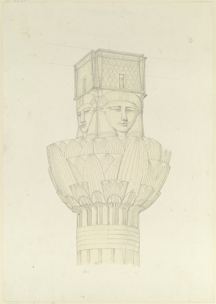 Egyptian capital, Friedrich Maximilian Hessemer