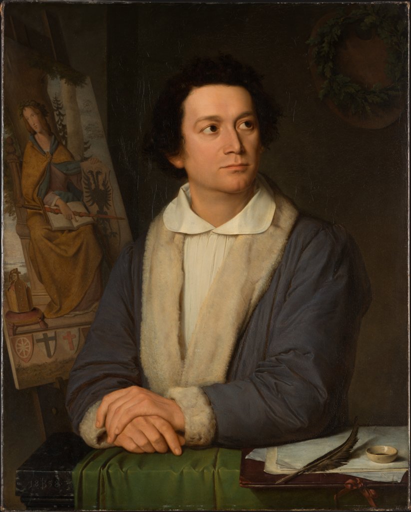 Portrait of the Painter Philipp Veit, Joseph Binder