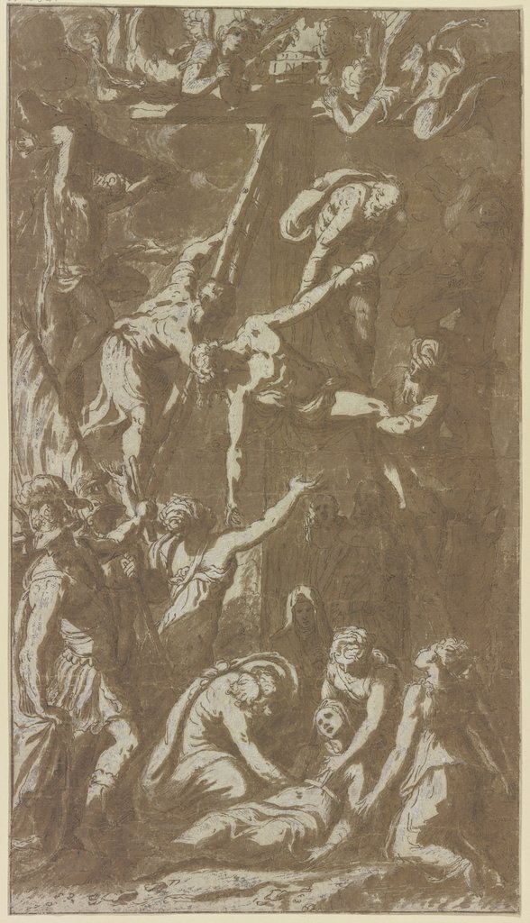 Deposition from the cross, Italian, 16th century