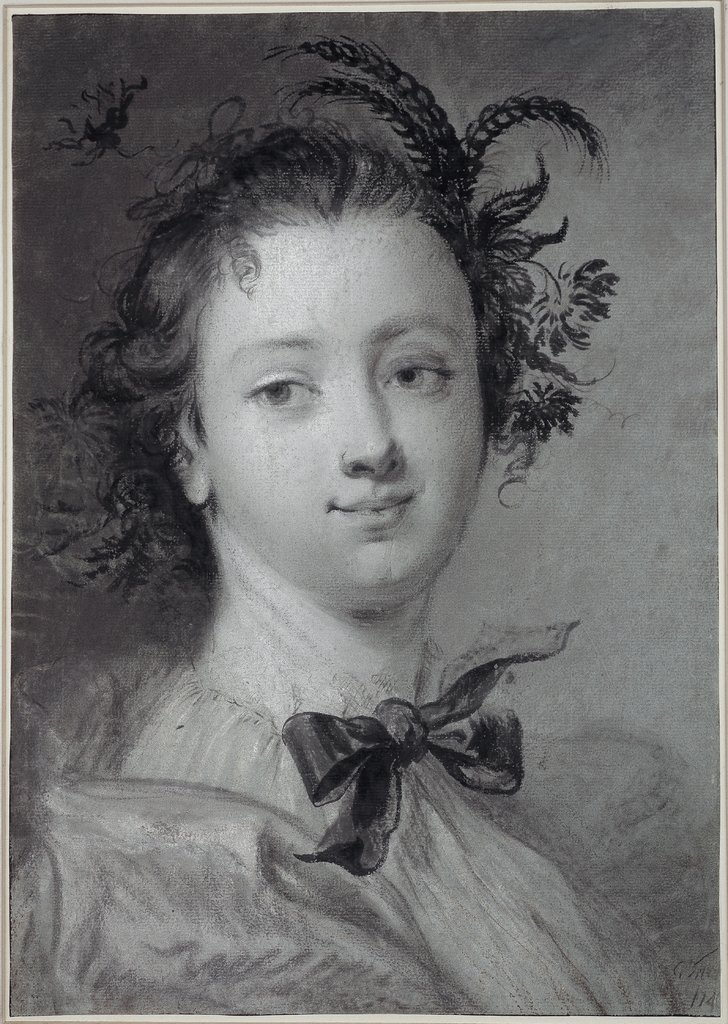 Eine junge Frau als Personifikation des Sommers, Cornelis Troost