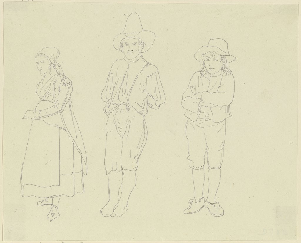 Drei Kinder, Friedrich Maximilian Hessemer