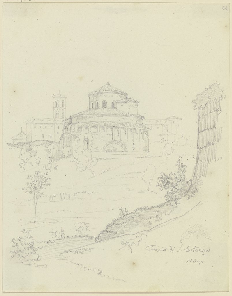 S. Costanza in Rom, Friedrich Maximilian Hessemer