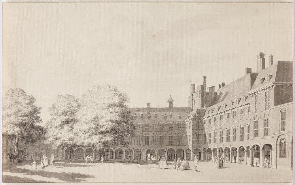 Der Binnenhof in Den Haag, Cornelis Pronk