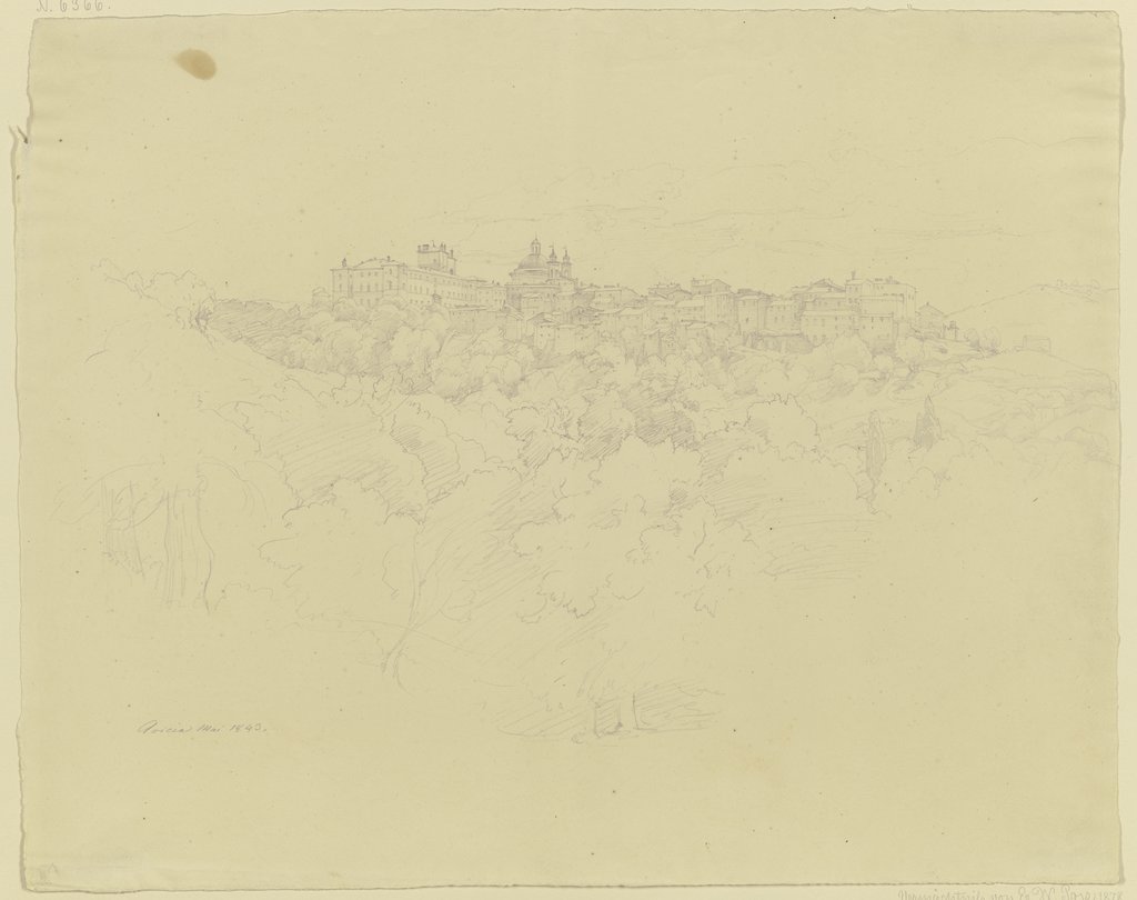 View of Aricia, Eduard Wilhelm Pose