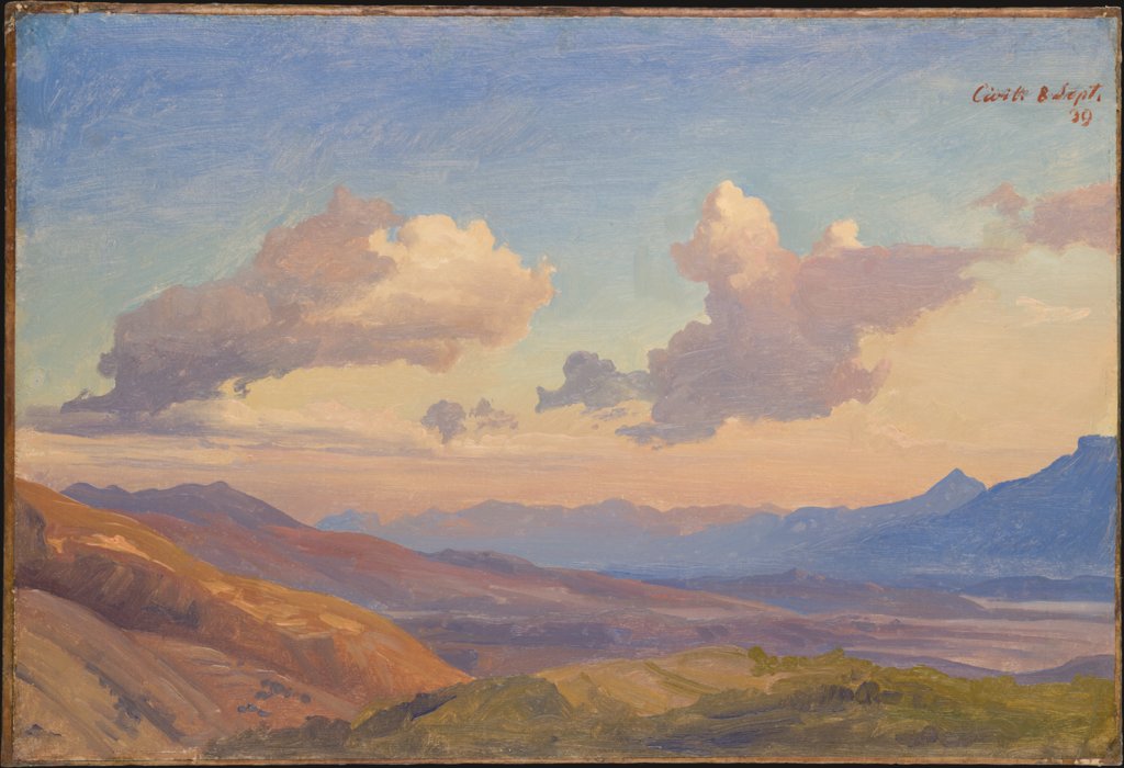 Landscape in the Sabine Mountains, Johann Wilhelm Schirmer