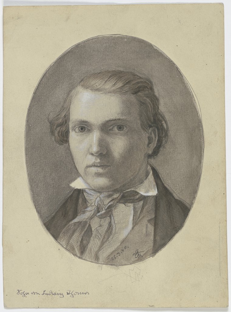 Porträt eines Sohnes von Ludwig Thoma, Hans Thoma