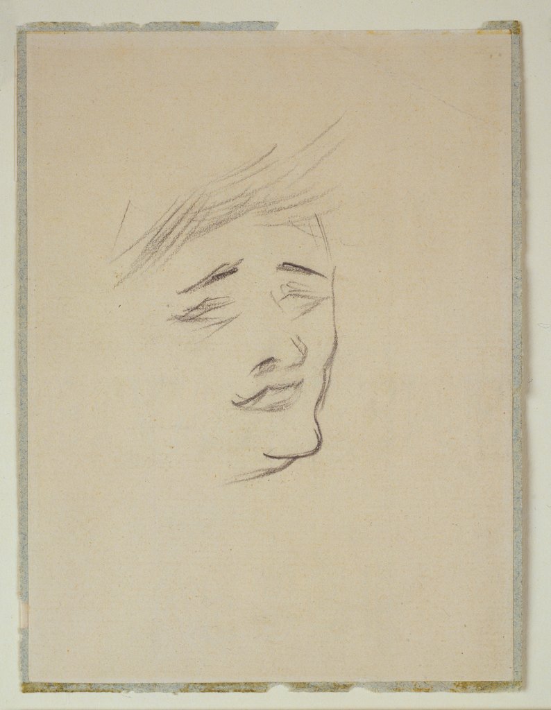 Frauenkopf in Dreiviertelansicht, Henri de Toulouse-Lautrec