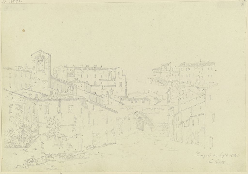 S. Elisabetta alla Conca in Perugia, Friedrich Maximilian Hessemer