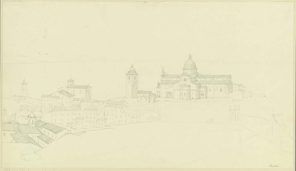 Der Dom S. Ciriaco in Ancona, Friedrich Maximilian Hessemer