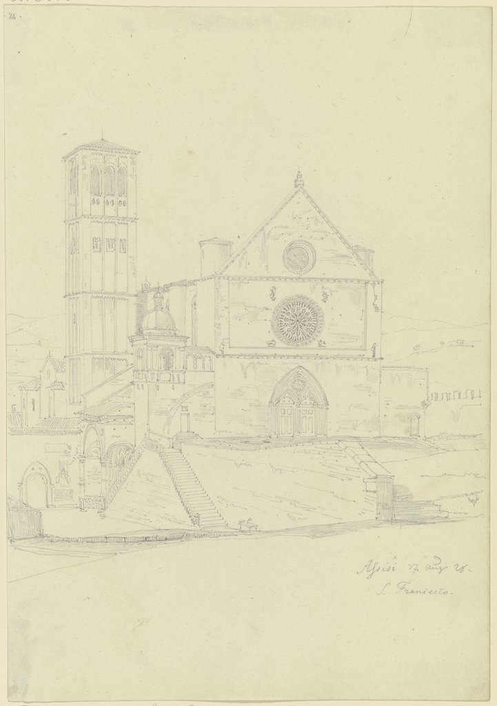 S. Francesco in Assisi, Friedrich Maximilian Hessemer