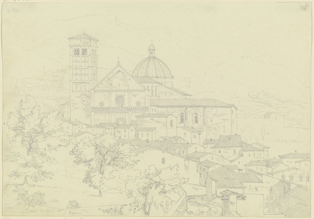 S. Rufino in Assisi, Friedrich Maximilian Hessemer