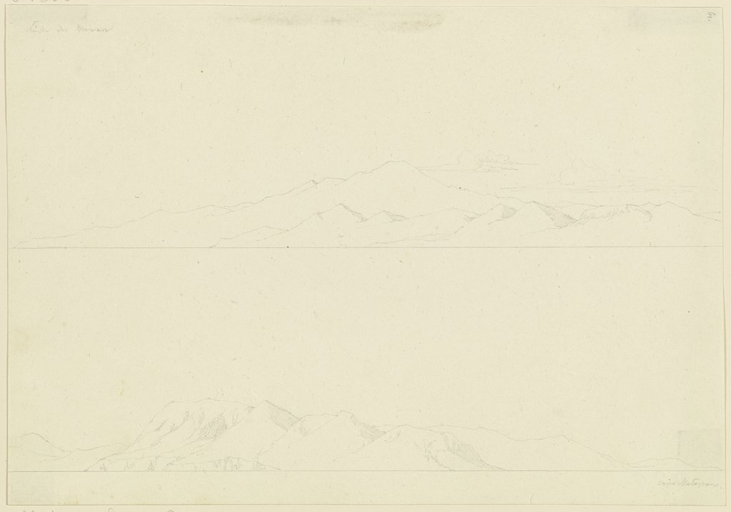 Küstensilhouetten, Friedrich Maximilian Hessemer