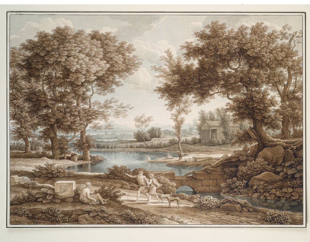 Heroische Landschaft, Johann Christian Reinhart