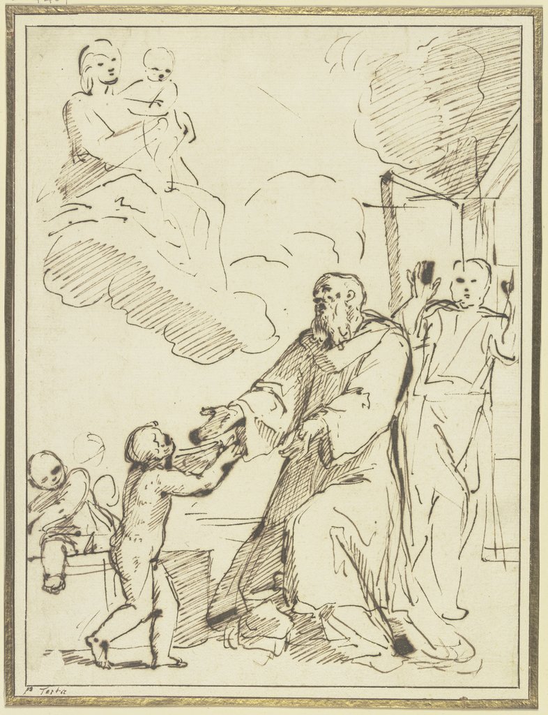 Der Heilige Nikolaus von Bari erweckt drei Knaben vom Tode, Pietro Antonio de Pietri