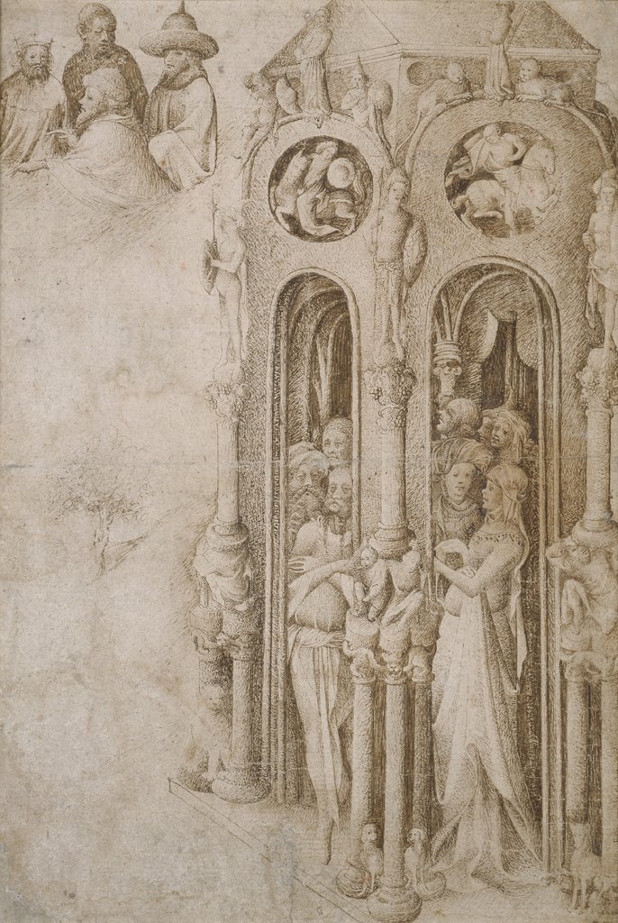 Propheten und Sibyllen?, Niederländisch, 15. Jahrhundert, Französisch, 15. Jahrhundert