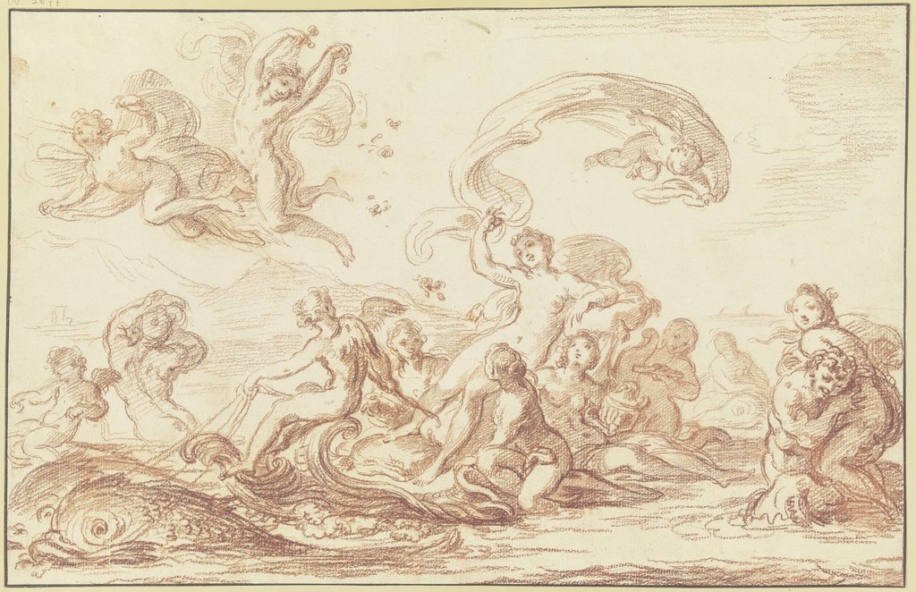 Galatea's triumpf, Italian, 17th century;   ?