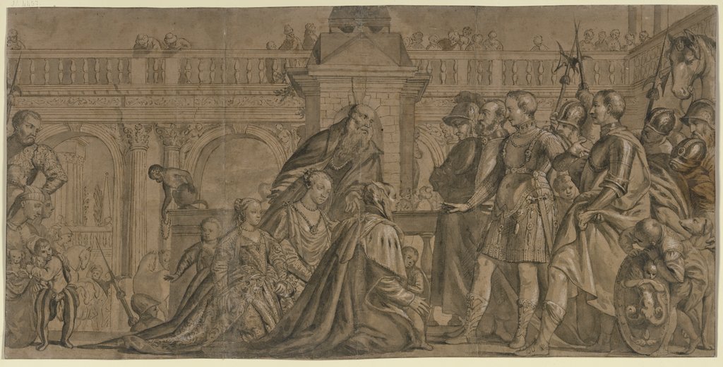 Die Familie des Darius zu Füßen Alexanders, Unbekannt, 18. Jahrhundert, Unbekannt, 19. Jahrhundert, nach Paolo Veronese