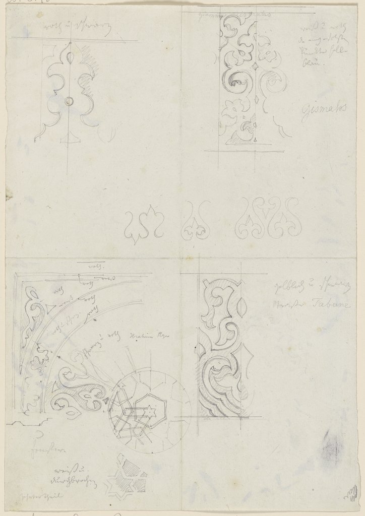 Geometrische Muster, Friedrich Maximilian Hessemer