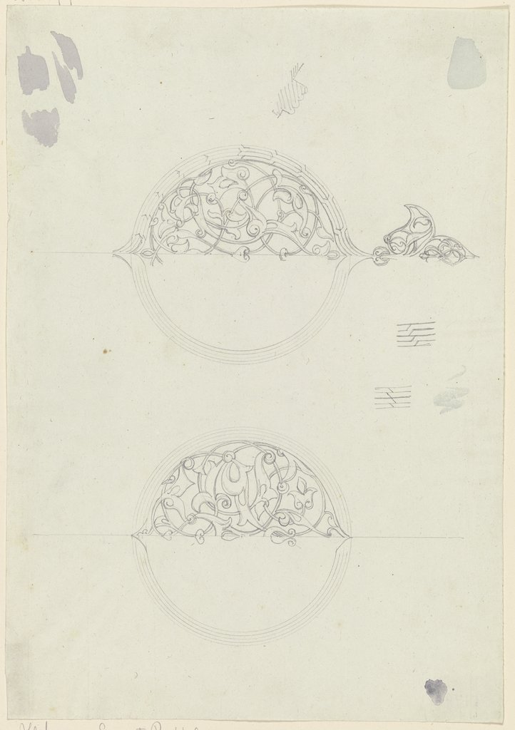 Vegetal pattern, Friedrich Maximilian Hessemer