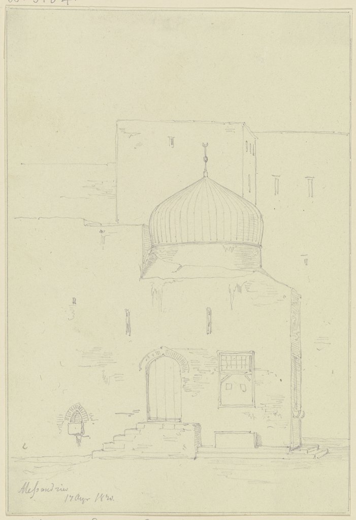 Kleiner Kuppelbau in Alexandria, Friedrich Maximilian Hessemer