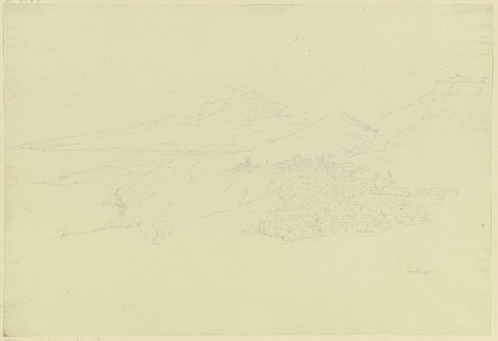 The Etna, Friedrich Maximilian Hessemer