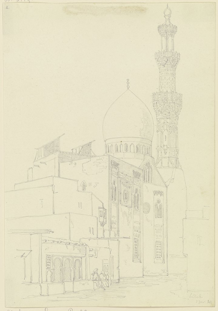 Moschee in Būlāq, Friedrich Maximilian Hessemer
