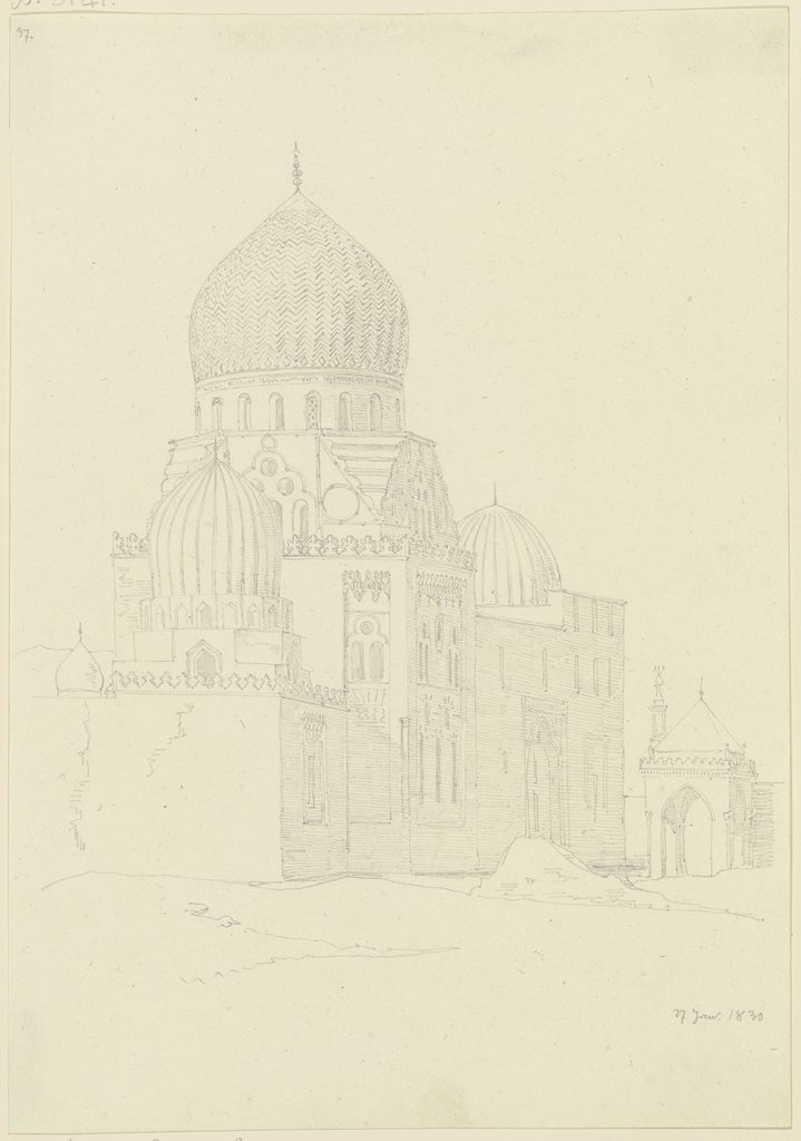 Mosque, Friedrich Maximilian Hessemer