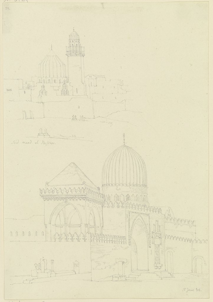 Moscheen, Friedrich Maximilian Hessemer