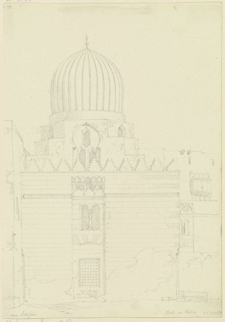 Mosque in Abul us Fehn, Friedrich Maximilian Hessemer