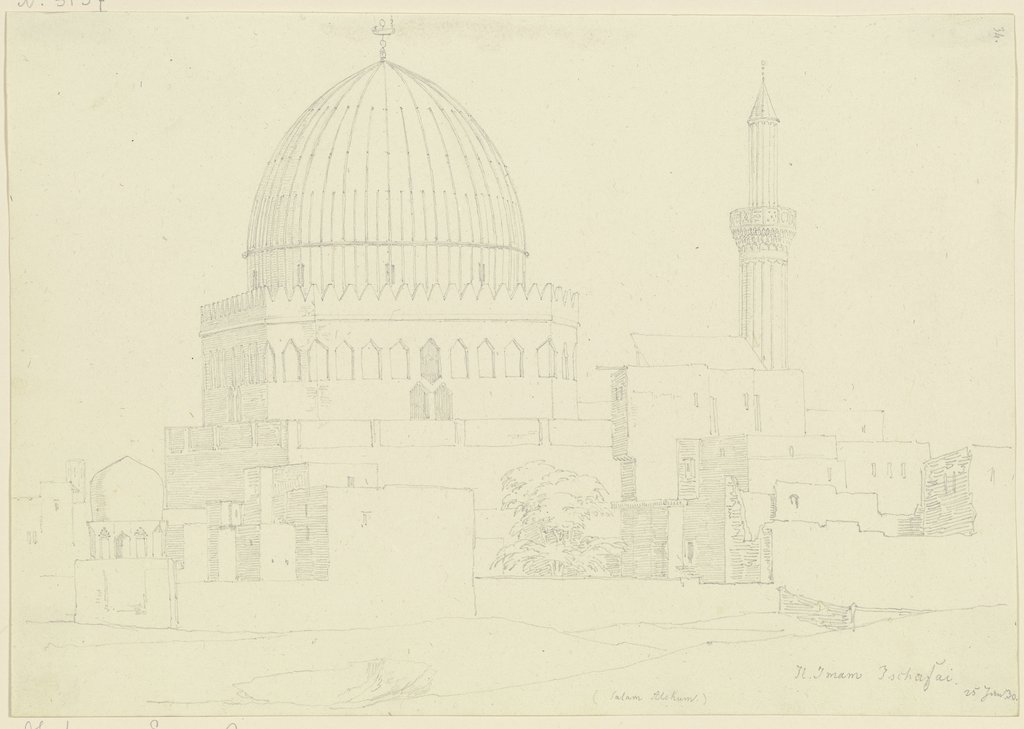 Die Moschee Il Imam Ischafai, Friedrich Maximilian Hessemer