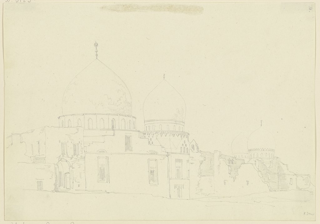 Ensemble of domes, Friedrich Maximilian Hessemer