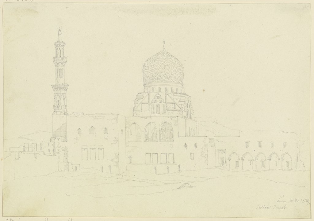 Moschee des Sultan Inael in Kairo, Friedrich Maximilian Hessemer